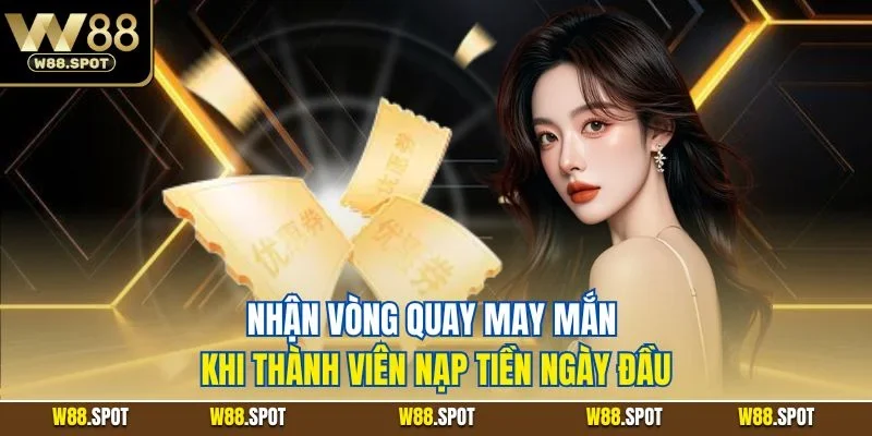 Khuyến Mãi Gửi Tiền | Cách Tiến Hành Tham Dự Cho Khách Hàng 3 Nhận vòng quay may mắn khi thành viên nạp tiền ngày đầu